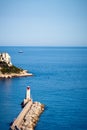 Harbor in Nice, France Royalty Free Stock Photo