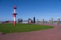 Harbor of norderney Royalty Free Stock Photo