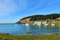 Harbor in Oamaru, New Zealand Royalty Free Stock Photo