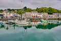 Harbor of Padstow in North Cornwall, England