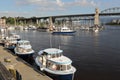 Harbor Patrol Boat, False Creek, Vancouver Royalty Free Stock Photo