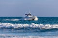 Harbor Patrol Boat in Santa Monica