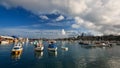 Harbor in Penzance, Cornwall.