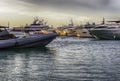 Harbor of Porto Cervo, heart of Costa Smeralda, Sardinia, Italy Royalty Free Stock Photo