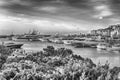 Harbor of Porto Cervo, heart of Costa Smeralda, Sardinia, Italy Royalty Free Stock Photo