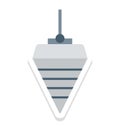 Harbor Pulley Isolated Vector Icon for Construction Royalty Free Stock Photo