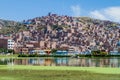 Harbor in Puno Royalty Free Stock Photo