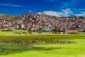 Harbor in Puno Royalty Free Stock Photo