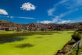Harbor in Puno Royalty Free Stock Photo