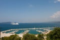 Harbor Pylos in Greece Royalty Free Stock Photo