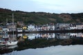 Harbor's Twilight Reflection