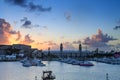 Harbor at Sunset