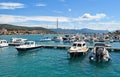 Harbor in Trogir city, Croatia