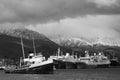 Harbor of Ushuaia on the Beagle Channel
