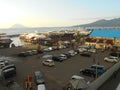 harbor view near Soekarno bridge, Manado