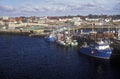 Harbor view in Yarmouth, Nova Scotia, Canada Royalty Free Stock Photo