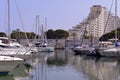 Harbor of Villeneuve-Loubet in France Royalty Free Stock Photo