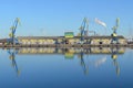 Harbor of Wismar, Baltic Sea, Germany