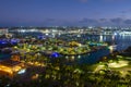 Harborside Villas aerial view, Nassau, Bahamas Royalty Free Stock Photo