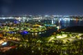 Harborside Villas aerial view, Nassau, Bahamas Royalty Free Stock Photo