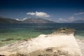 Harbour beach slipway Sami Cephalonia Kefelonia, Greece.