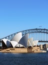 Harbour bridge and Opera House