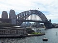 Harbour bridge Royalty Free Stock Photo