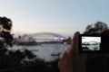 Harbour Bridge in Sydney Royalty Free Stock Photo