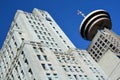 Harbour Centre, located on West Hastings Street Royalty Free Stock Photo