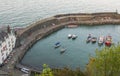 Harbour at Clovelly, Devon, England