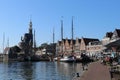 Harbour dutch town Hoorn Royalty Free Stock Photo