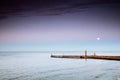 Harbour entrance at Whitby North Yorkshire, UK at Royalty Free Stock Photo