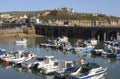 Harbour at Folkestone. Kent. England Royalty Free Stock Photo
