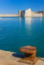 Harbour fort. Trani. Apulia. Italy