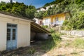 Harbour front buildings Poros Cephelonia Greece Royalty Free Stock Photo