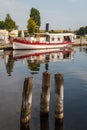 Harbour of Greifswald Royalty Free Stock Photo