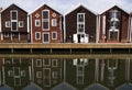 Harbour houses Hudiksvall