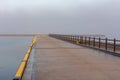 Harbour jetty, Wakura Onsen, Japan Royalty Free Stock Photo