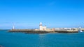 Harbour lighthouse, Howth. Dublin. Ireland Royalty Free Stock Photo