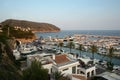 Harbour at Moraira Royalty Free Stock Photo