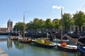 Harbour museum for dutch sailboats in Zierikzee