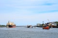 Harbour, North Shields, England Royalty Free Stock Photo