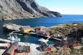 The harbour of Nusfjord Royalty Free Stock Photo