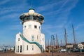 Harbour office control tower in Harlingen, Netherlands