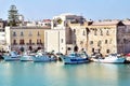 Harbour in the old town of Trani