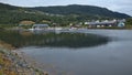 Harbour in Orkanger, Trondelag County, Norway