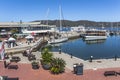 Harbour on pier of Knysna, Garden Route, South Africa