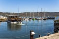 Harbour on pier of Knysna, Garden Route, South Africa