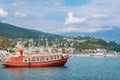 Harbour of Platamonas. Macedonia, Greece