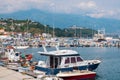 Harbour of Platamonas. Macedonia, Greece